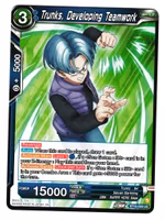 Trunks Developing Teamwork BT19-059 Uncommon Fighter's Ambition Dragon Ball Super