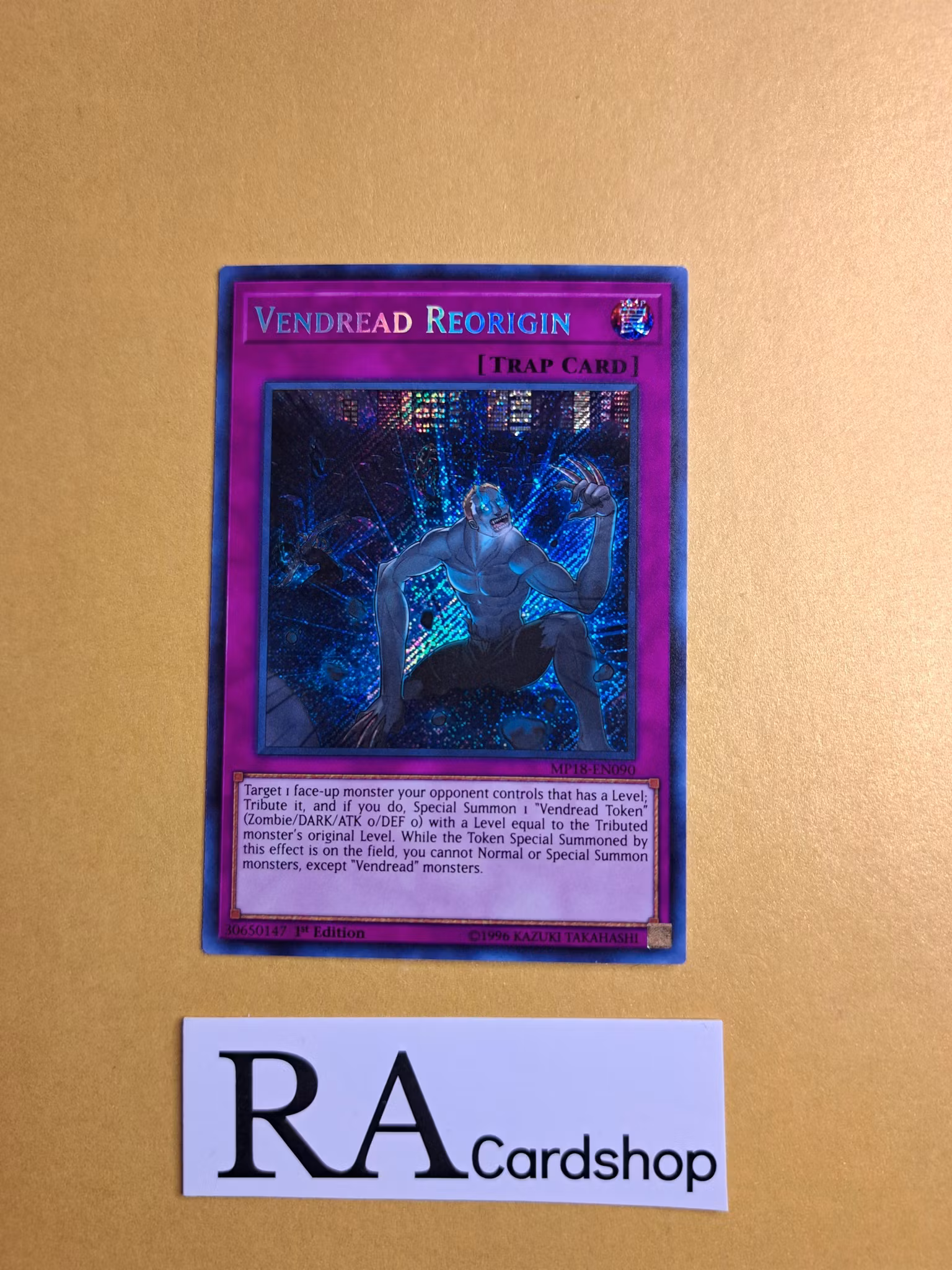 Vendread Reorigin 1st ED EN090 Mega Tin Pack 2018 MP18 Yu-Gi-Oh