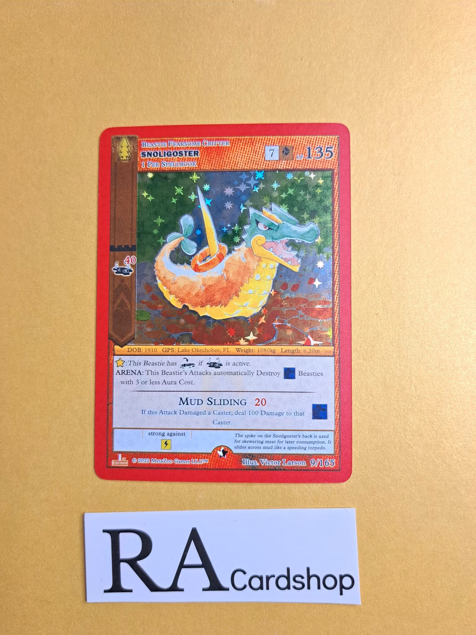 Snoligoster (FH) 9/165 - 1st Edition Wilderness Meta Zoo