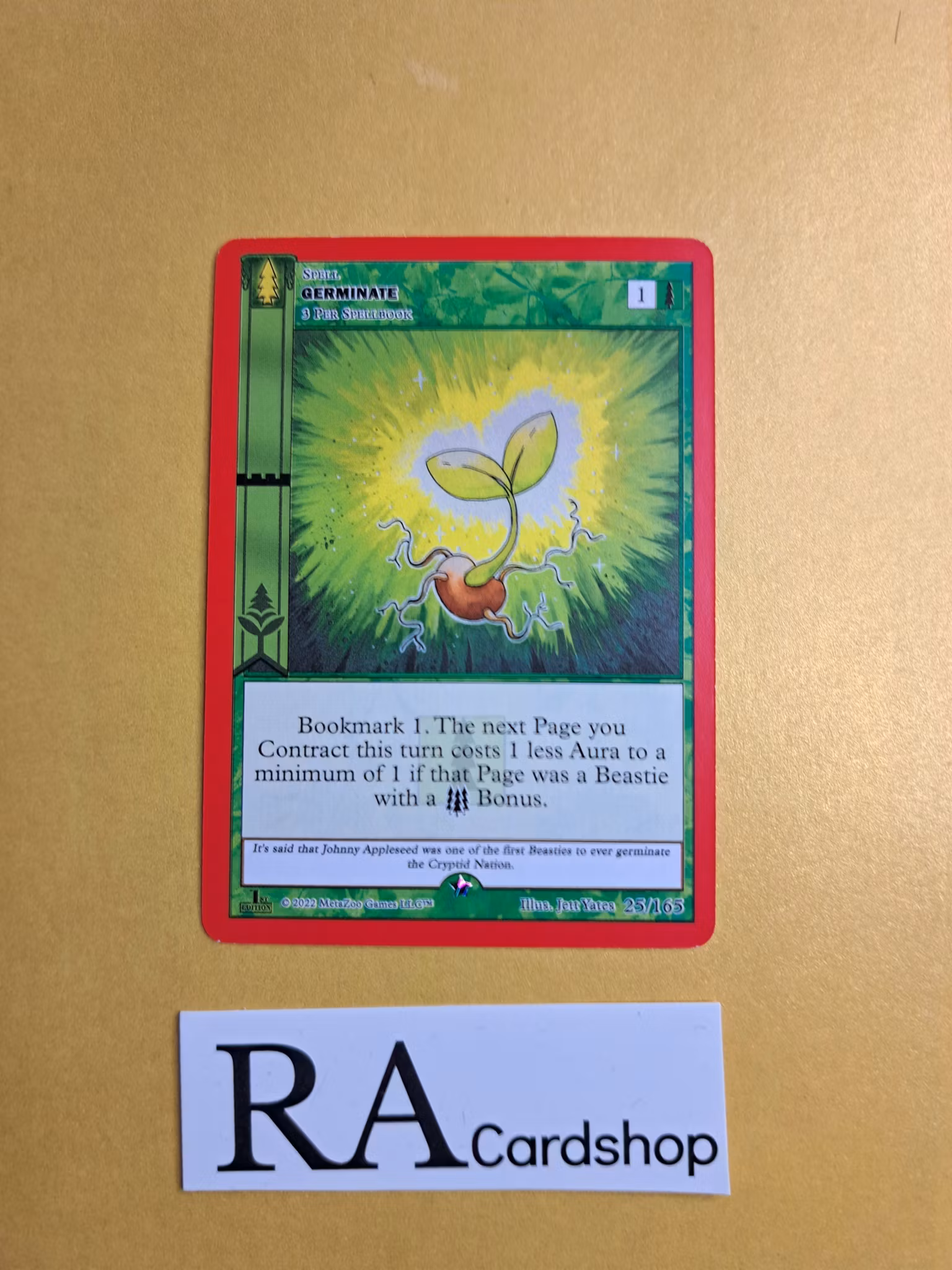 Germanite (NH) 25/165 - 1st Edition Wilderness Meta Zoo