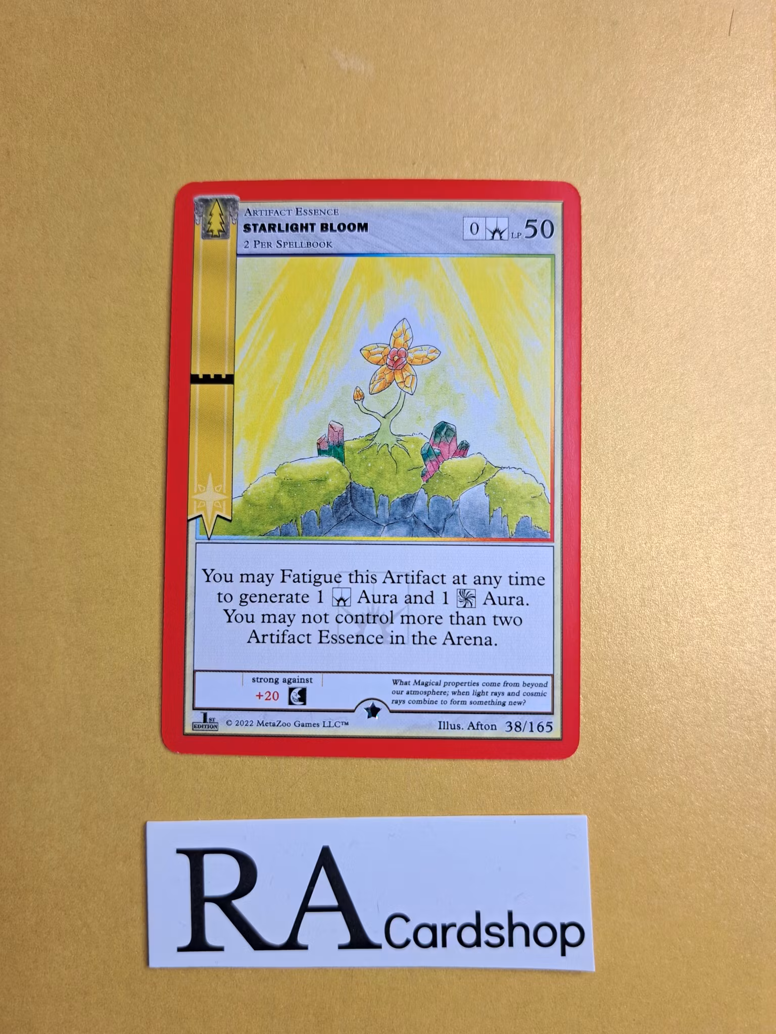 Starlight Bloom (NH) 38/165 - 1st Edition Wilderness Meta Zoo