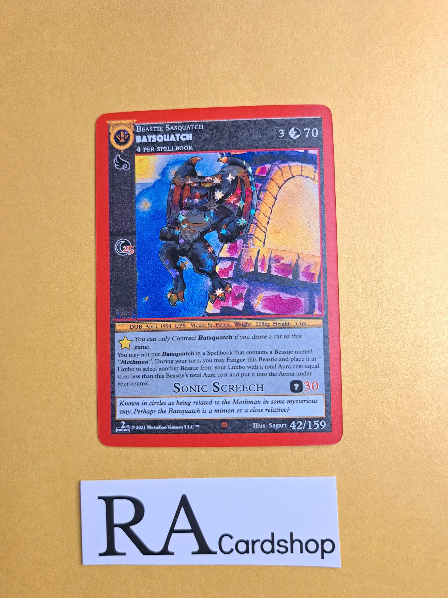 Batsquatch (RH) 42/159 - 2nd Edition Cryptid Nation Meta Zoo