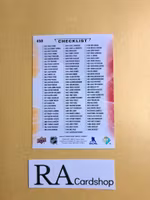 #450 Checklist 351-450 2022-23 Upper Deck Series 2 Hockey