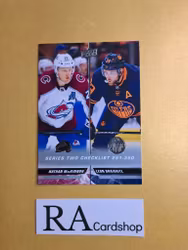 #449 Checklist 251-350 2022-23 Upper Deck Series 2 Hockey