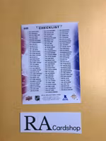 #449 Checklist 251-350 2022-23 Upper Deck Series 2 Hockey