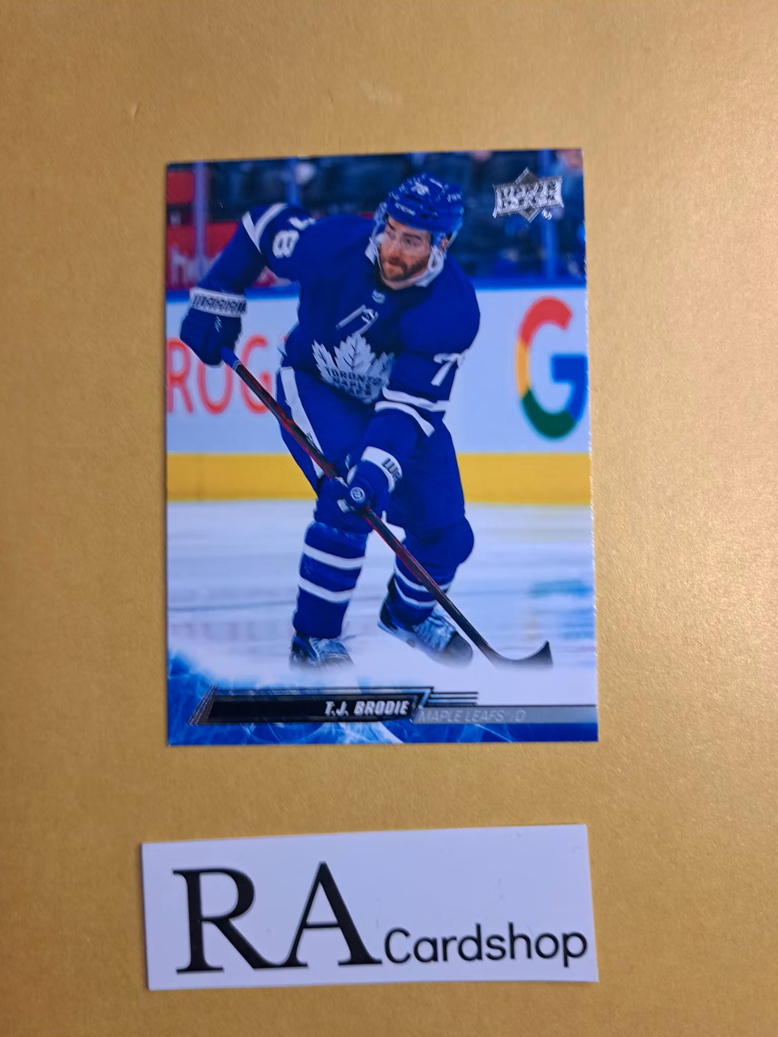 #422 T.J. Brodie 2022-23 Upper Deck Series 2 Hockey