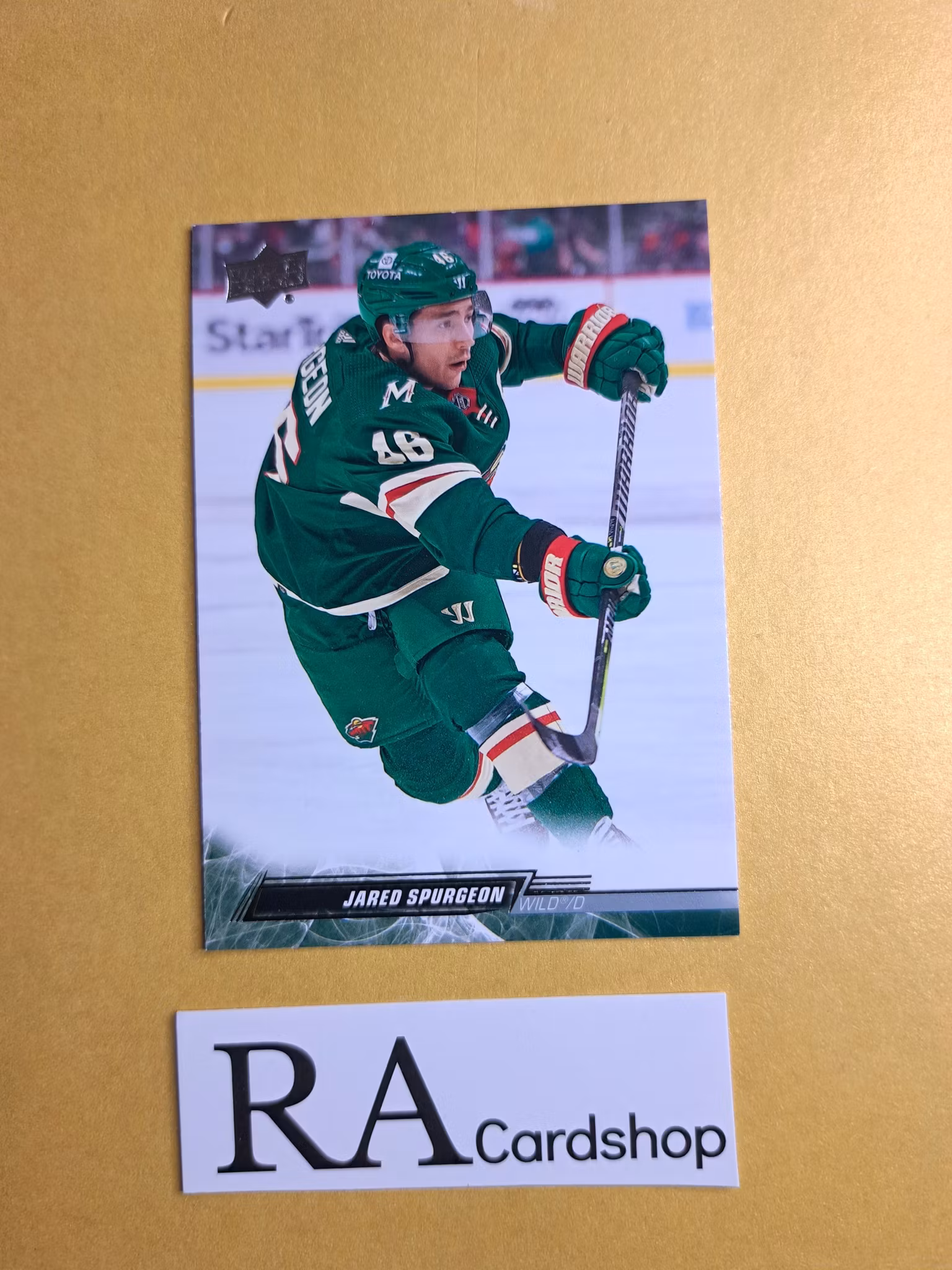 #343 Jared Spurgeon 2022-23 Upper Deck Series 2 Hockey