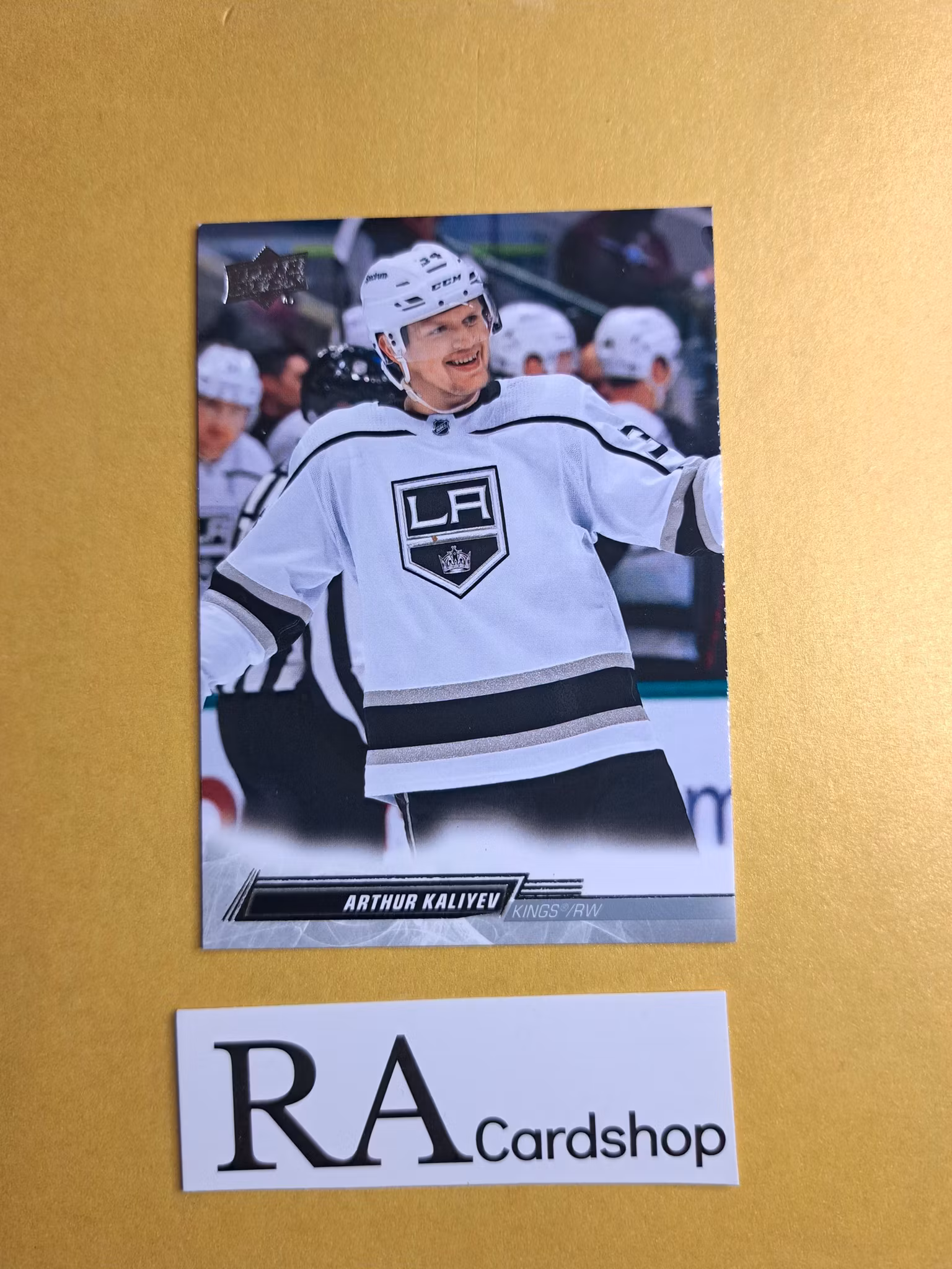 #336 Arthur Kaliyev 2022-23 Upper Deck Series 2 Hockey