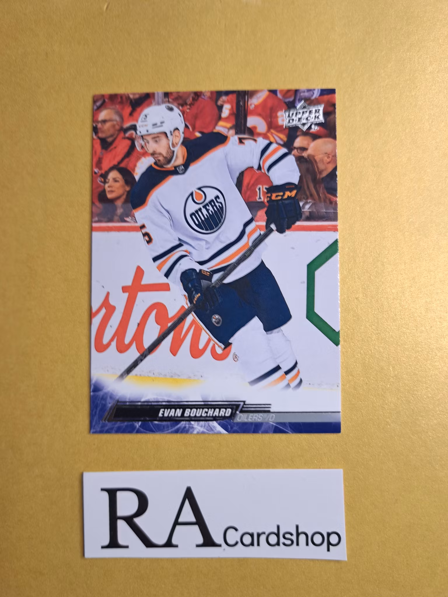 #318 Evan Bouchard 2022-23 Upper Deck Series 2 Hockey