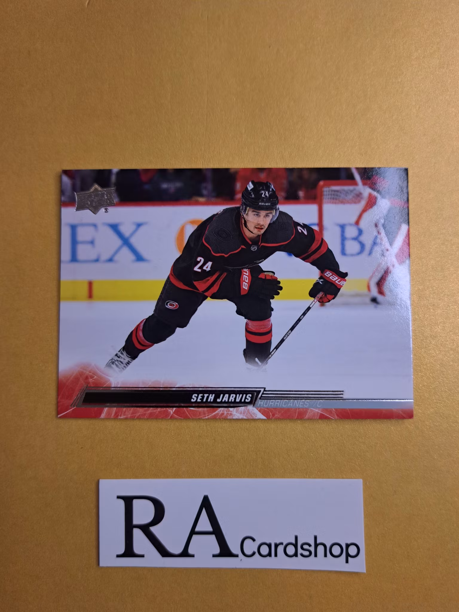 #287 Seth Jarvis 2022-23 Upper Deck Series 2 Hockey