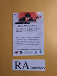 #287 Seth Jarvis 2022-23 Upper Deck Series 2 Hockey