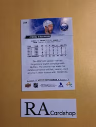 #274 Zemgus Girgensons 2022-23 Upper Deck Series 2 Hockey