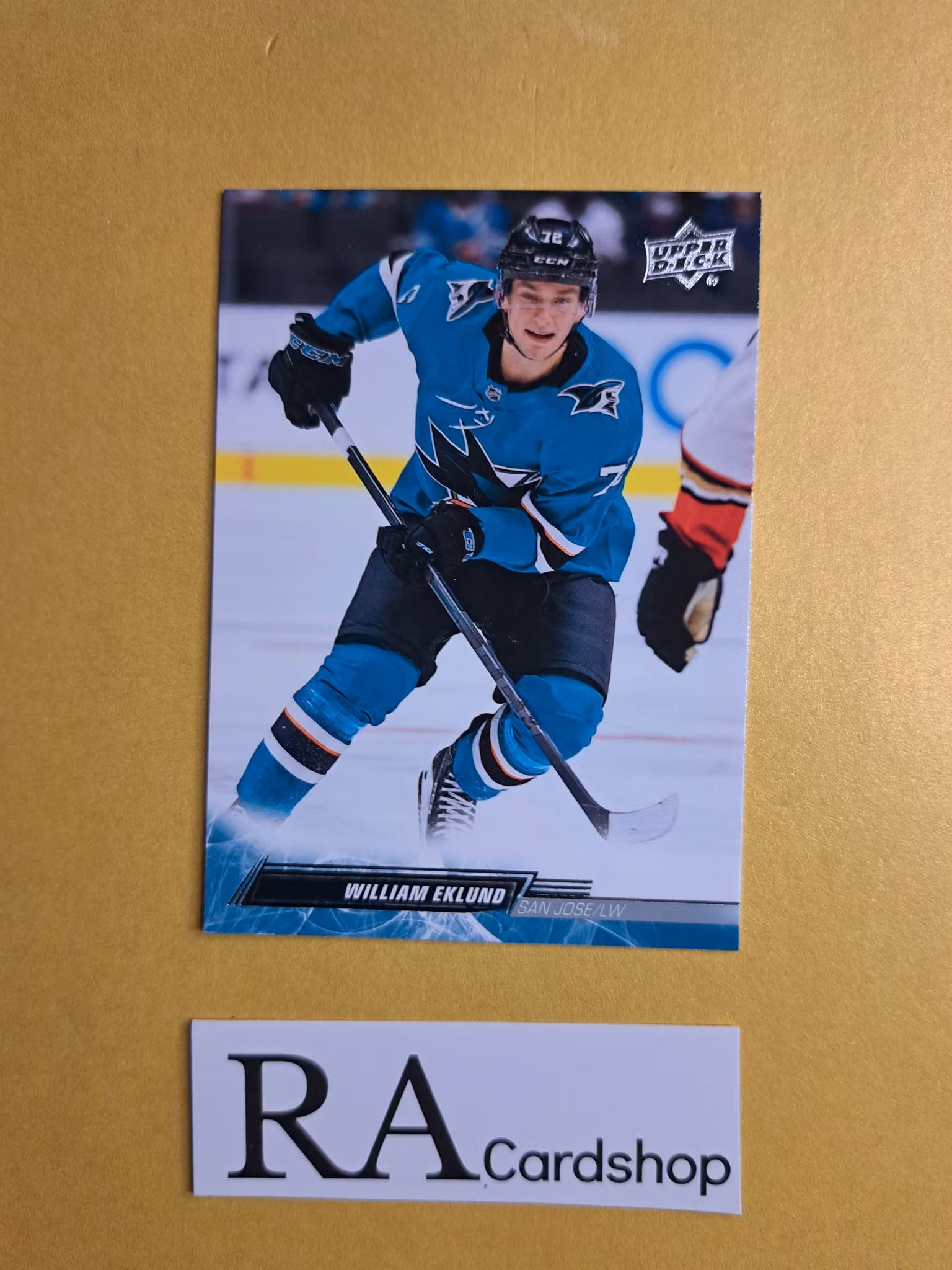 #397 William Eklund 2022-23 Upper Deck Series 2 Hockey