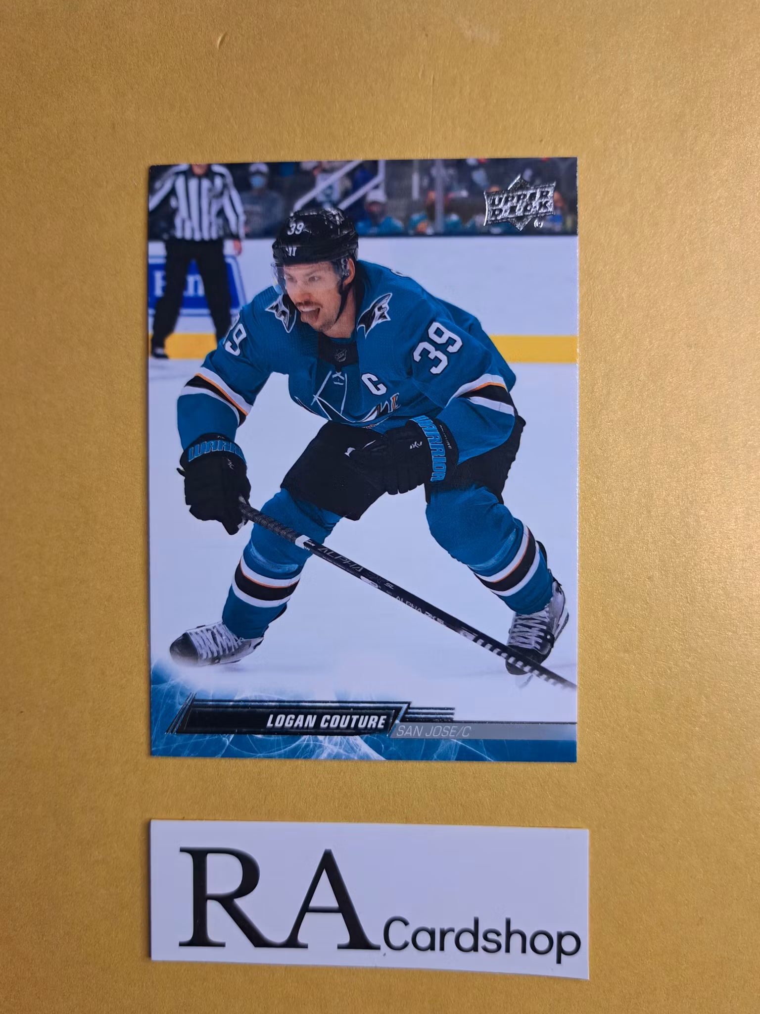 #396 Logan Couture 2022-23 Upper Deck Series 2 Hockey