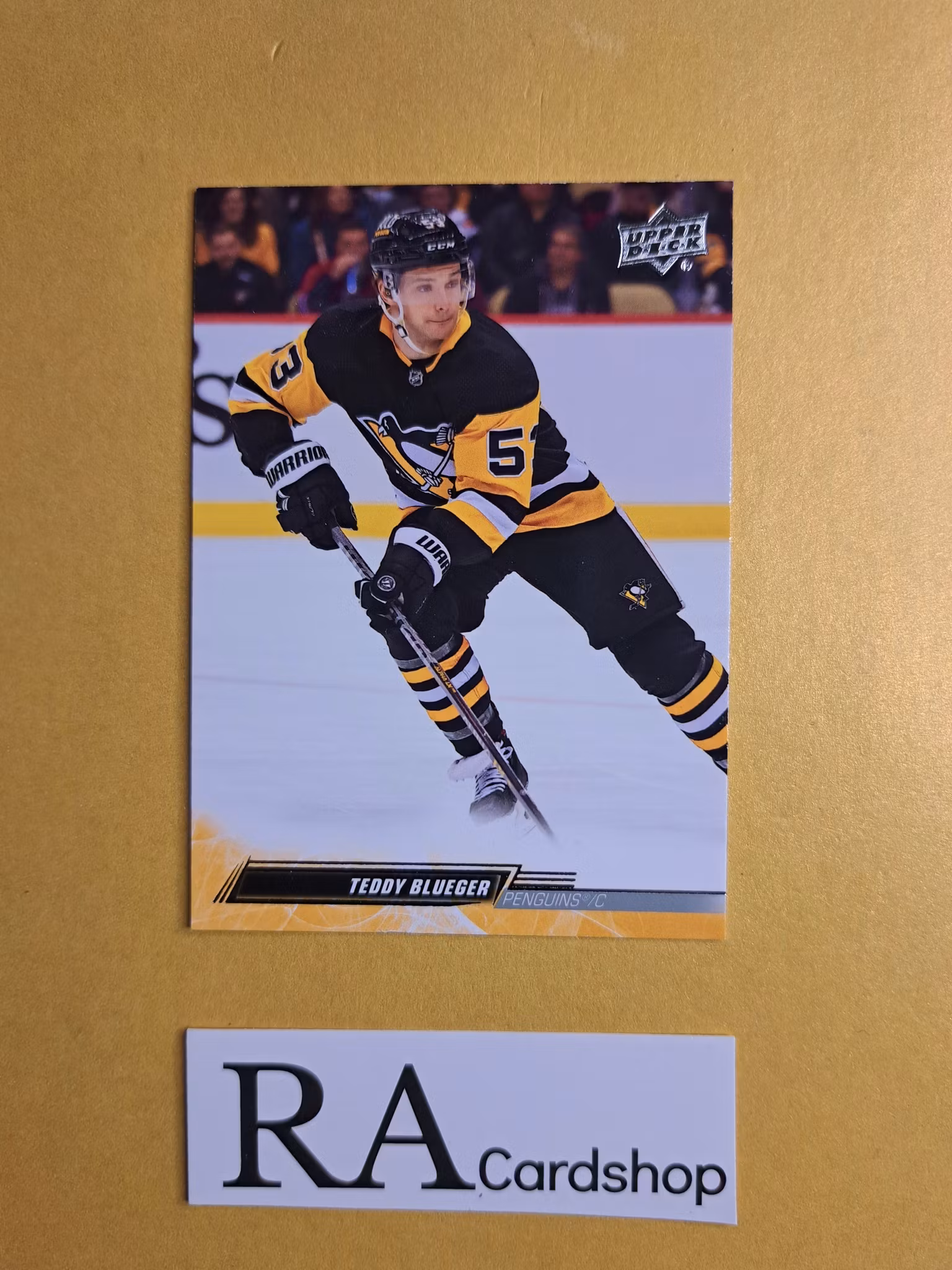 #389 Teddy Blueger 2022-23 Upper Deck Series 2 Hockey