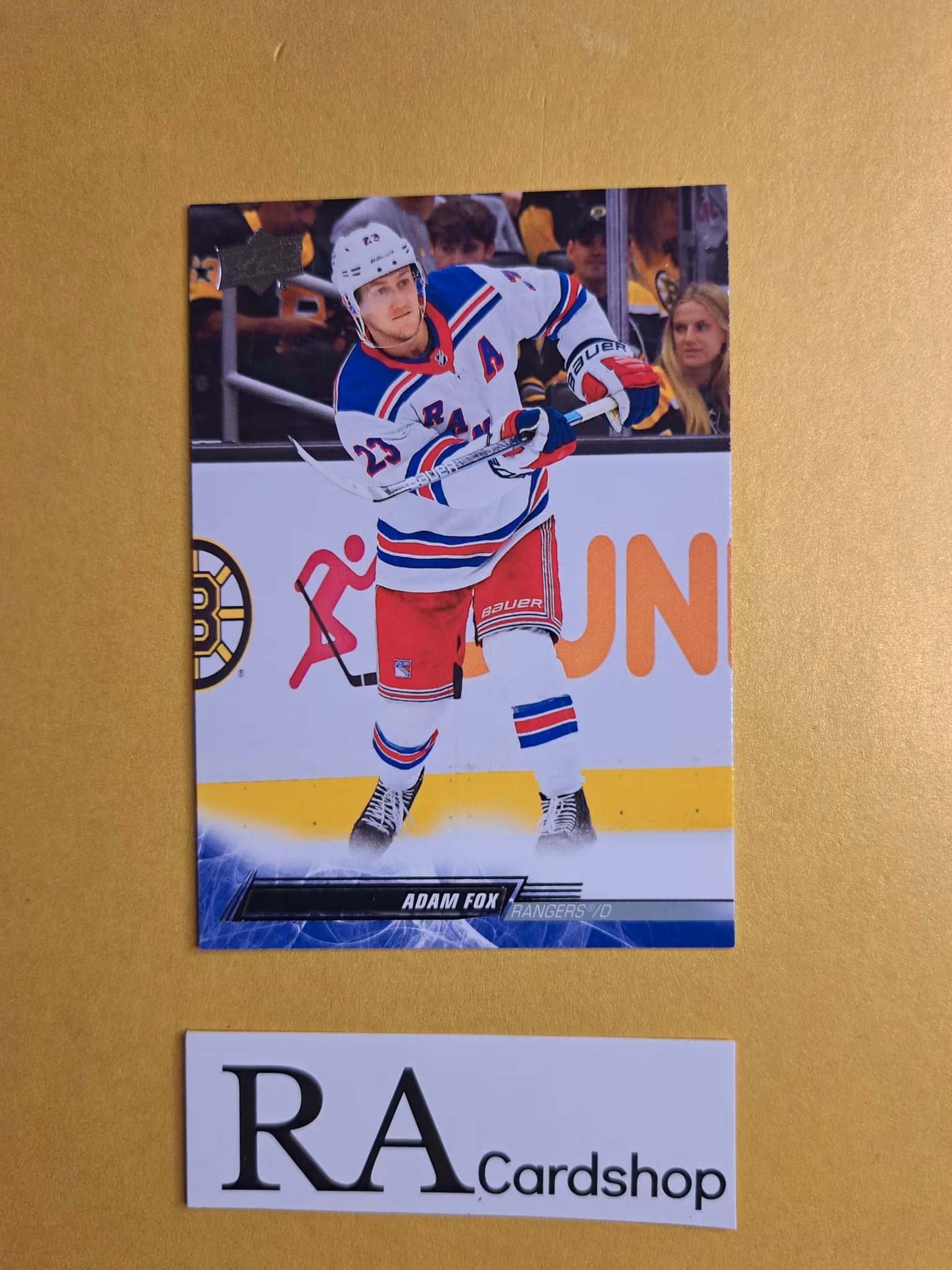 #373 Adam Fox 2022-23 Upper Deck Series 2 Hockey