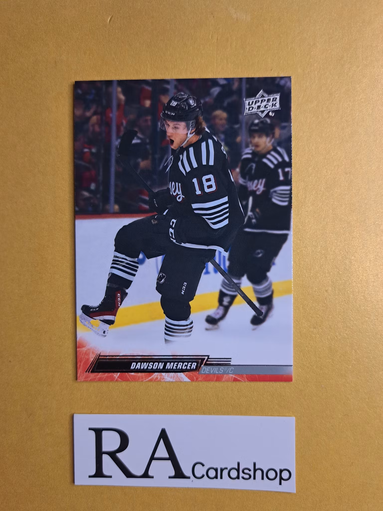 #356 Dawson Mercer 2022-23 Upper Deck Series 2 Hockey