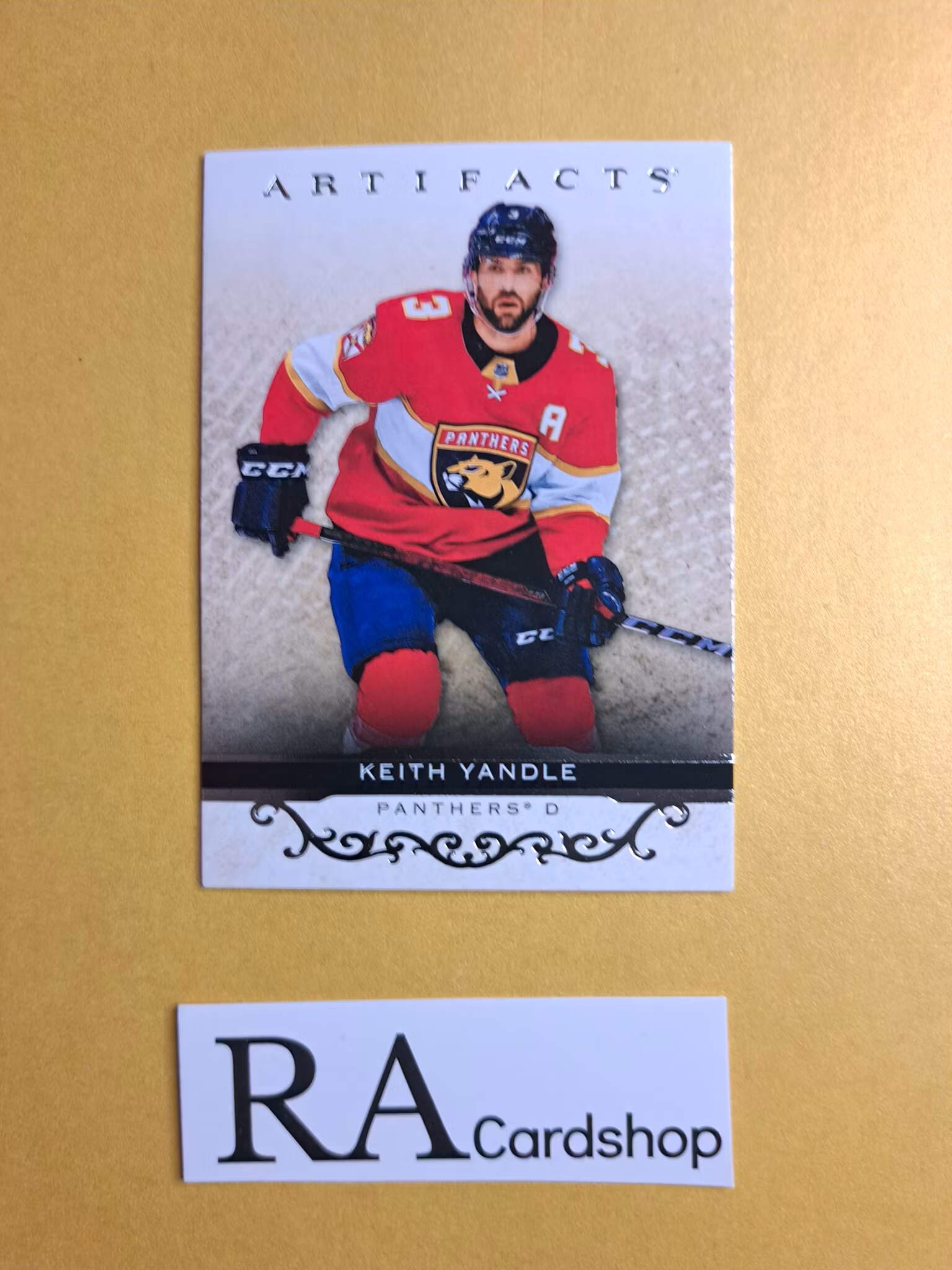 #48 Keith Yandle 2021-22 Artifacts Hockey