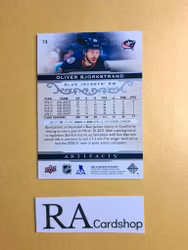 #74 Oliver Bjorkstrand 2021-22 Artifacts Hockey