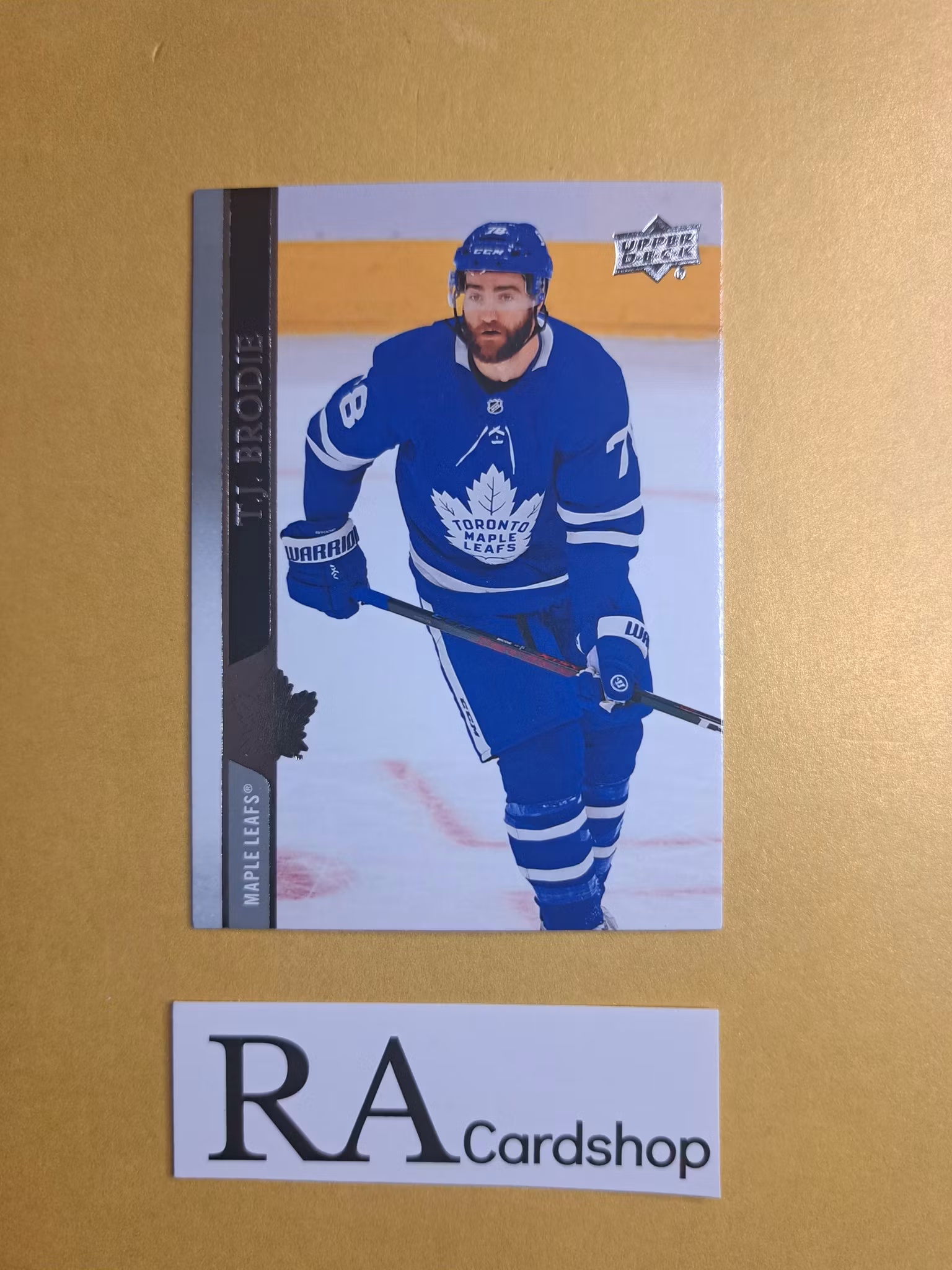 #629 T.J. Brodie 2020-21 Upper Deck Extended Series Hockey