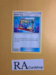 Order Pad Uncommon 131/156 Ultra Prism Pokemon Kort