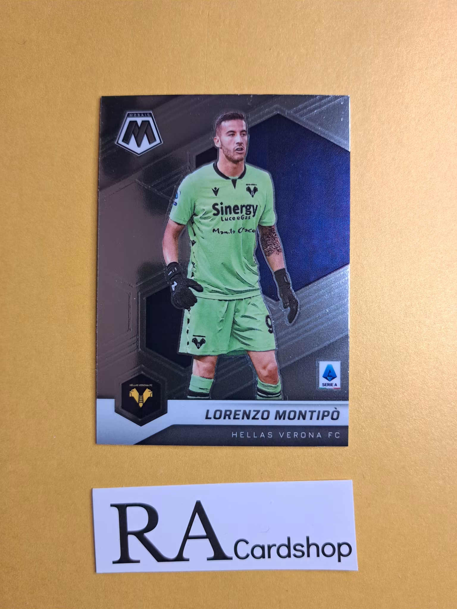 #189 Lorenzo Montipo 2021-22 Panini Mosaic Serie A Soccer Fotboll