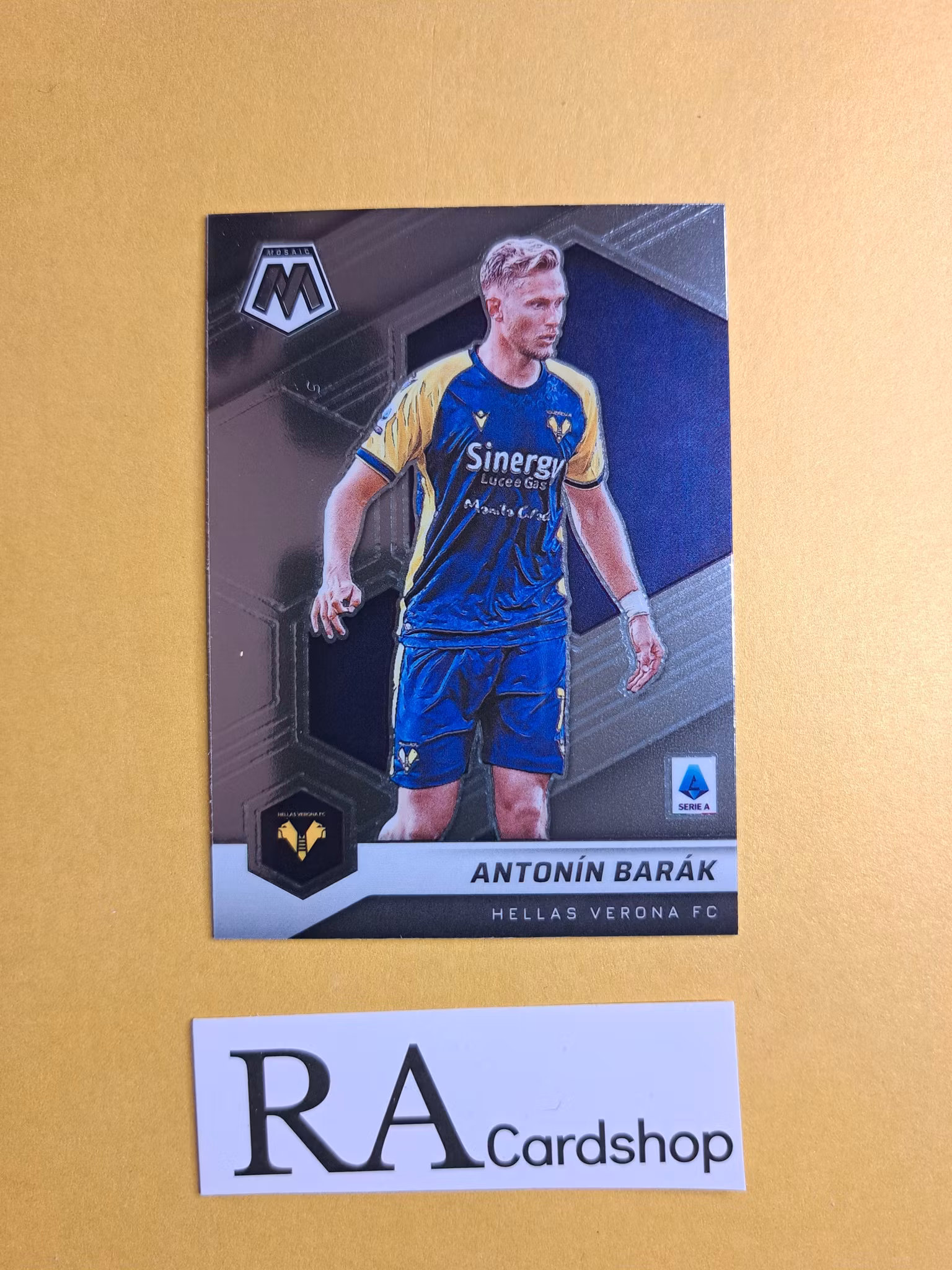 #182 Antonin Barak 2021-22 Panini Mosaic Serie A Soccer Fotboll