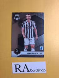 #177 Matthijs De Ligt 2021-22 Panini Mosaic Serie A Soccer Fotboll