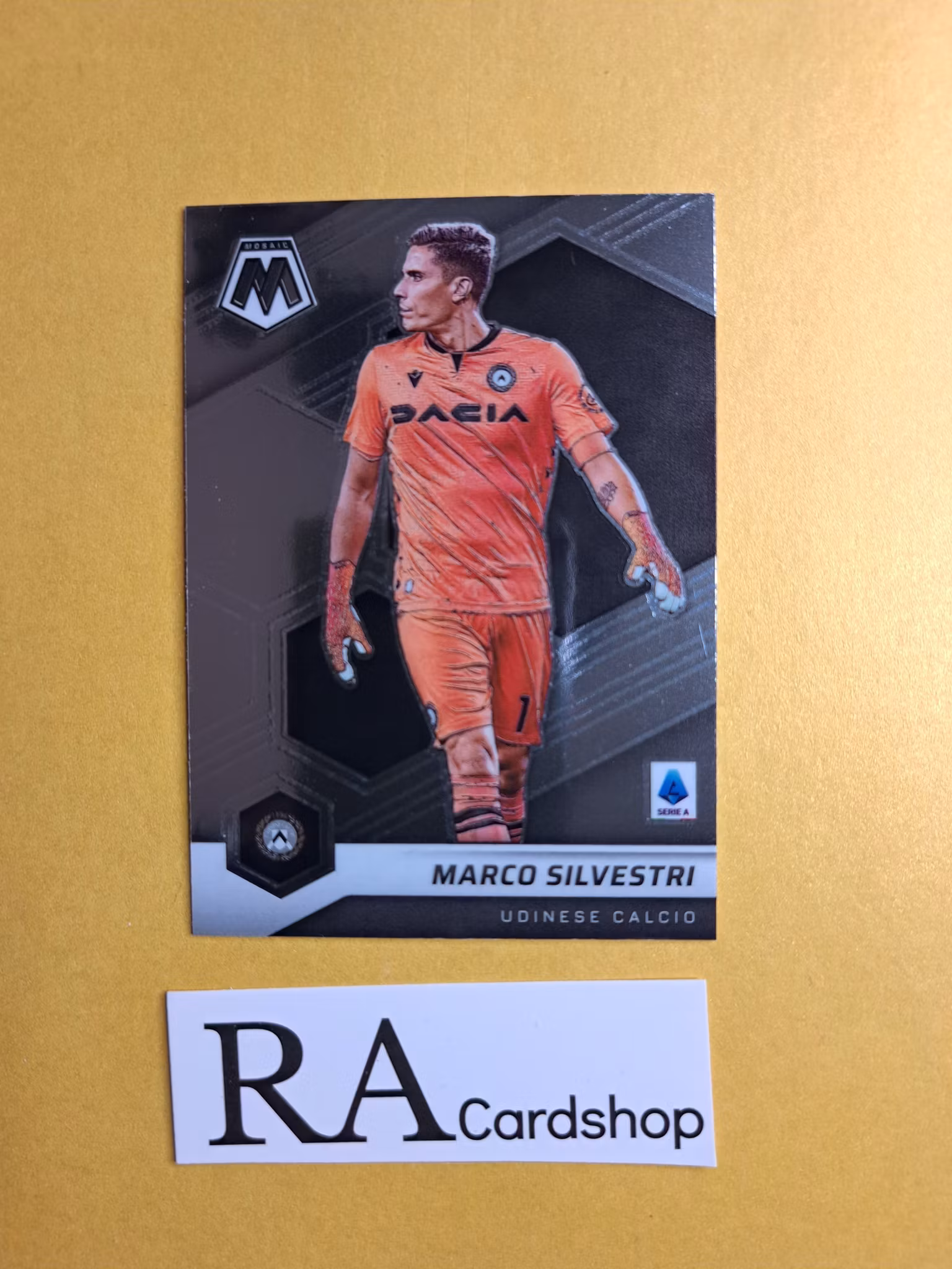 #125 Marco Silvestri 2021-22 Panini Mosaic Serie A Soccer Fotboll