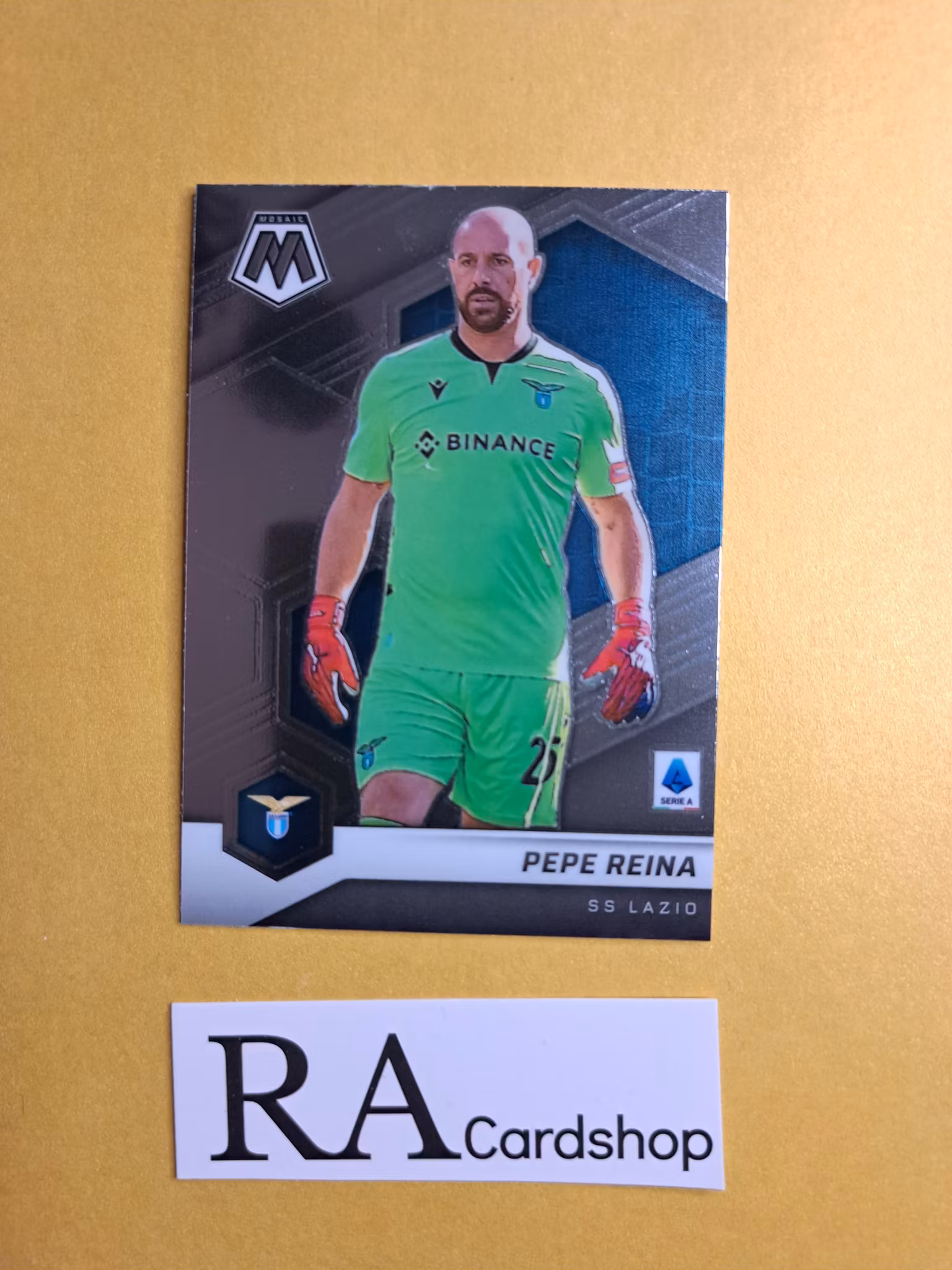 #90 Pepe Reina 2021-22 Panini Mosaic Serie A Soccer Fotboll