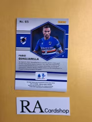 #65 Fabio Quaglarella 2021-22 Panini Mosaic Serie A Soccer Fotboll