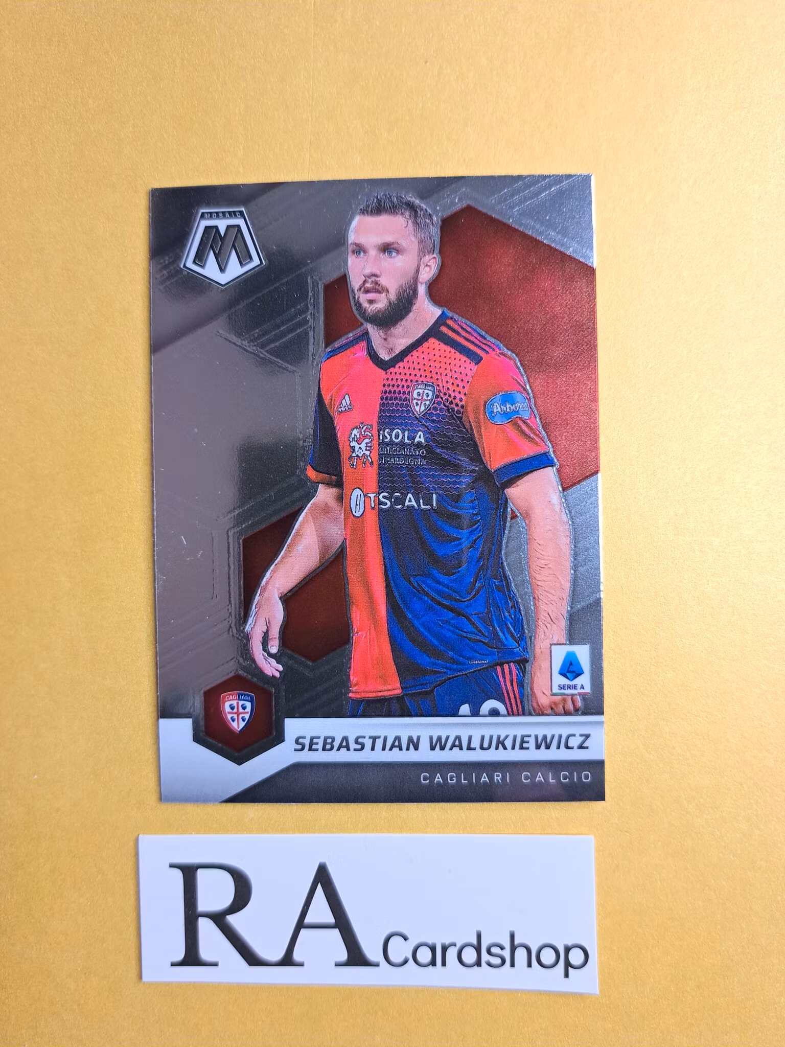 #50 Sebastian Walukiewicz 2021-22 Panini Mosaic Serie A Soccer Fotboll