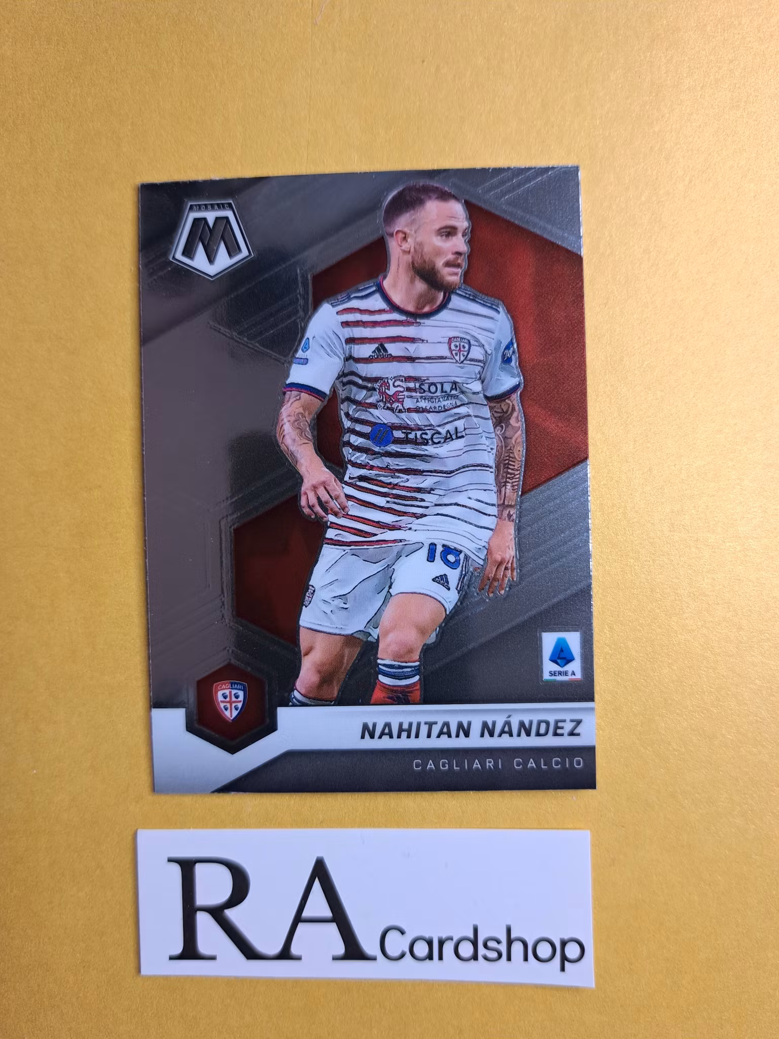 #48 Nahitan Nandez 2021-22 Panini Mosaic Serie A Soccer Fotboll