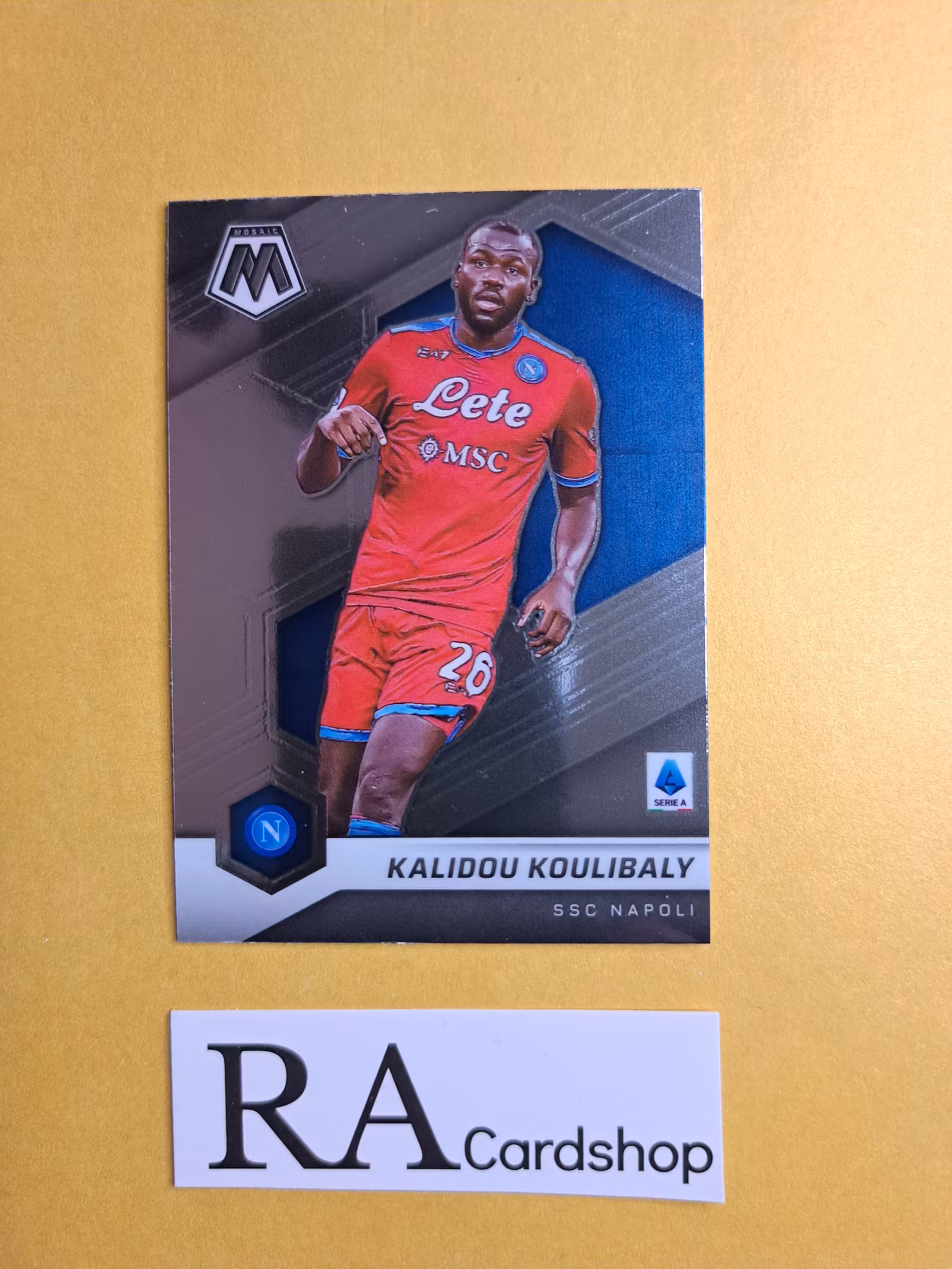 #36 Kalidou Koulibaly 2021-22 Panini Mosaic Serie A Soccer Fotboll