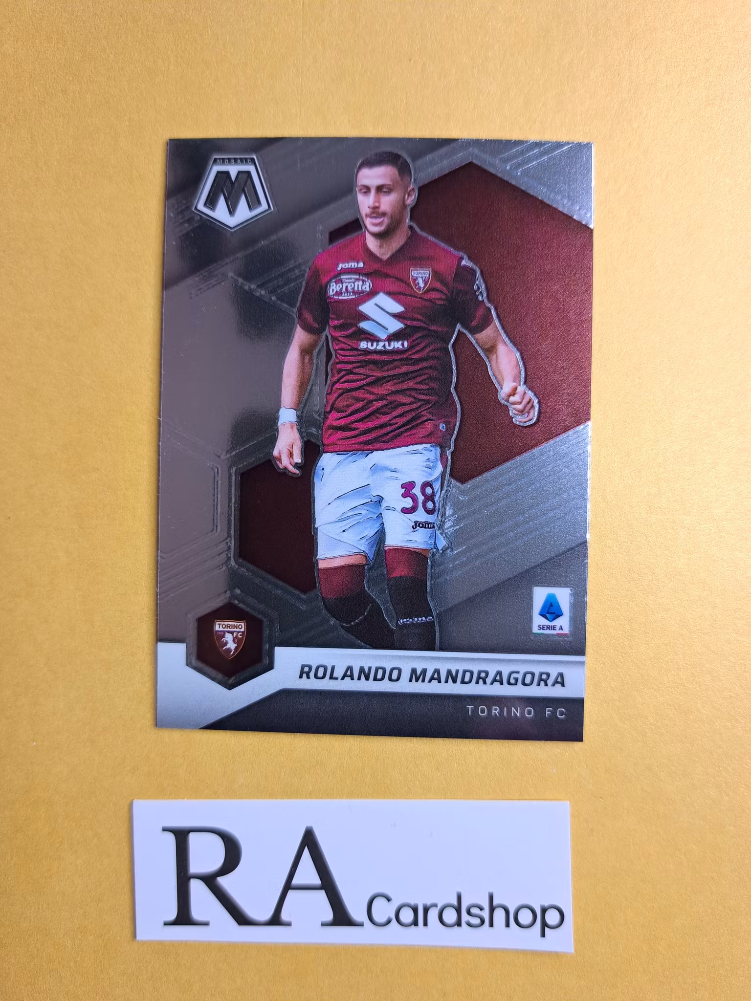 #27 Rolando Mandragora 2021-22 Panini Mosaic Serie A Soccer Fotboll