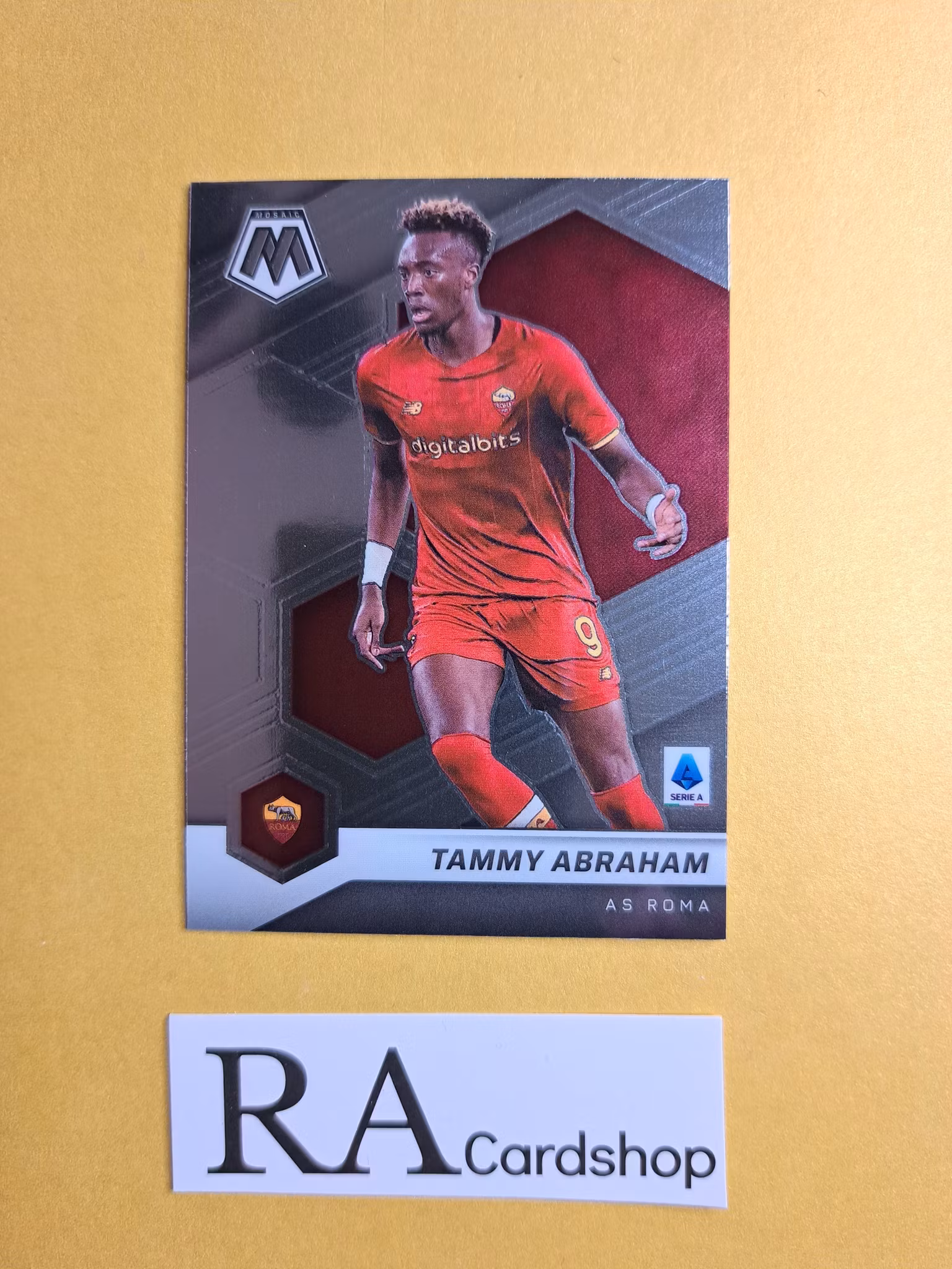 #20 Tammy Abraham 2021-22 Panini Mosaic Serie A Soccer Fotboll