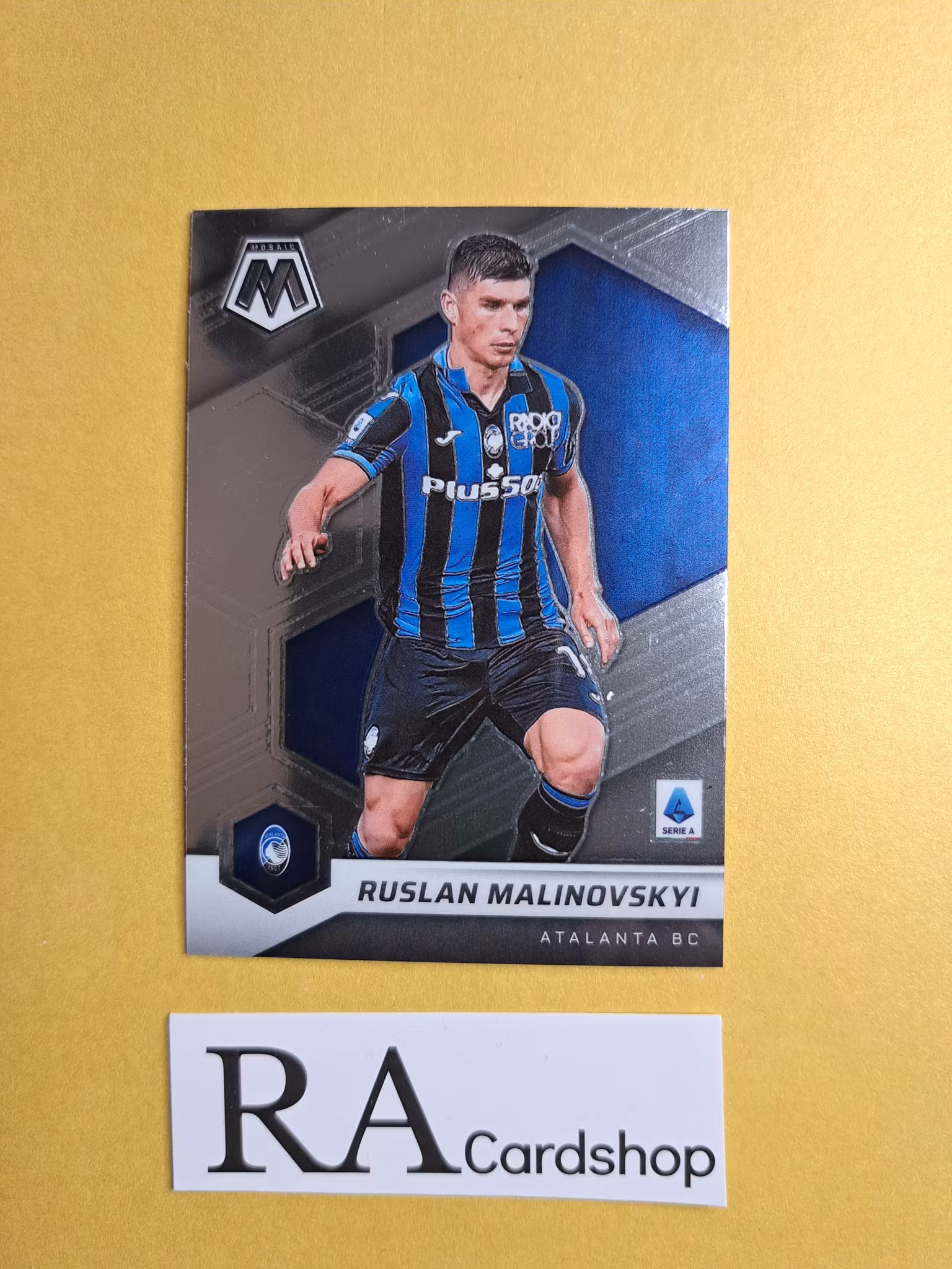 #10 Ruslan Malinovskyi 2021-22 Panini Mosaic Serie A Soccer Fotboll