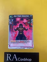 Dark Power Absorption Common BT11-149 Dragon Ball Vermilion Bloodline Dragon Ball Super CCG