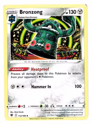 Bronzong Uncommon 112/189 Astral Radiance Pokemon