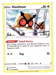 Hoothoot Common 120/189 Astral Radiance Pokemon