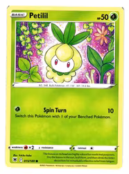 Petilil Common 015/189 Astral Radiance Pokemon