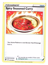 Spicy Seasoned Curry Uncommon 151/189 Astral Radiance Pokemon
