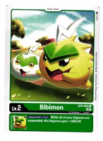 Bibimon Uncommon BT8-004 New Hero Digimon