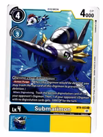 Submarimon Uncommon BT8-023 New Hero Digimon