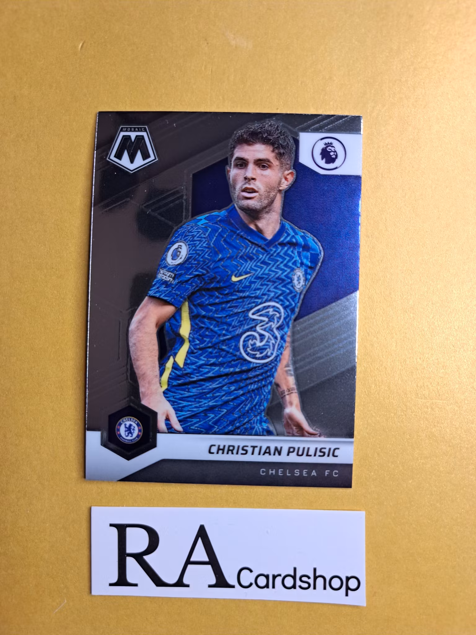 #2 Christian Pulisic 2021-22 Panini Mosaic Premier Leauge