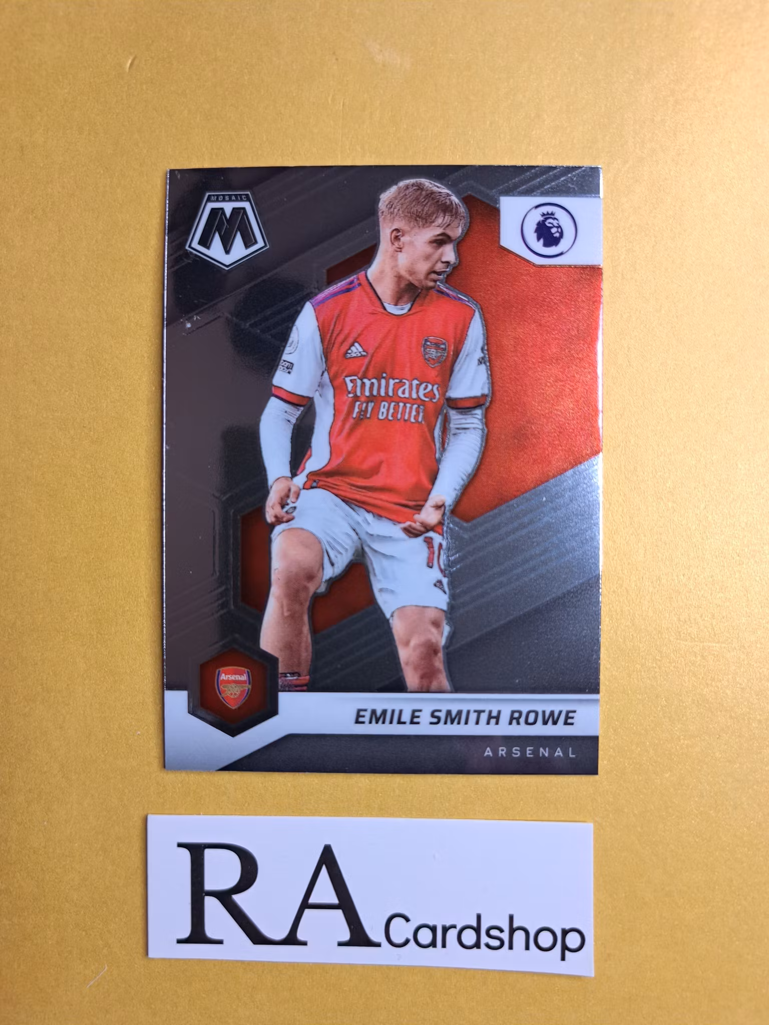 #63 Emile Smith Rowe 2021-22 Panini Mosaic Premier Leauge