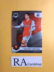 #70 Takehiro Tomiyasu 2021-22 Panini Mosaic Premier Leauge