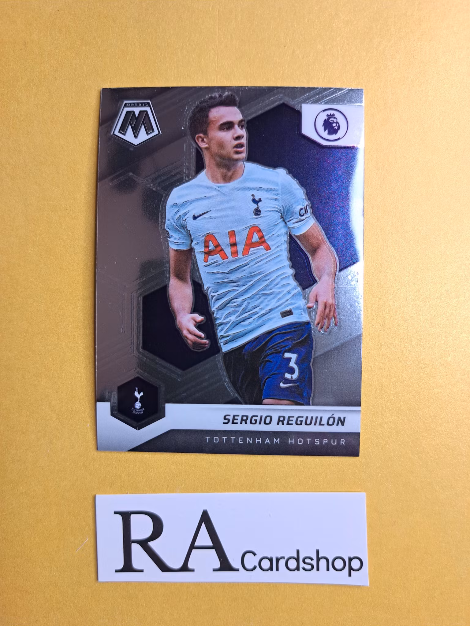 #110 Sergio Regulion 2021-22 Panini Mosaic Premier Leauge