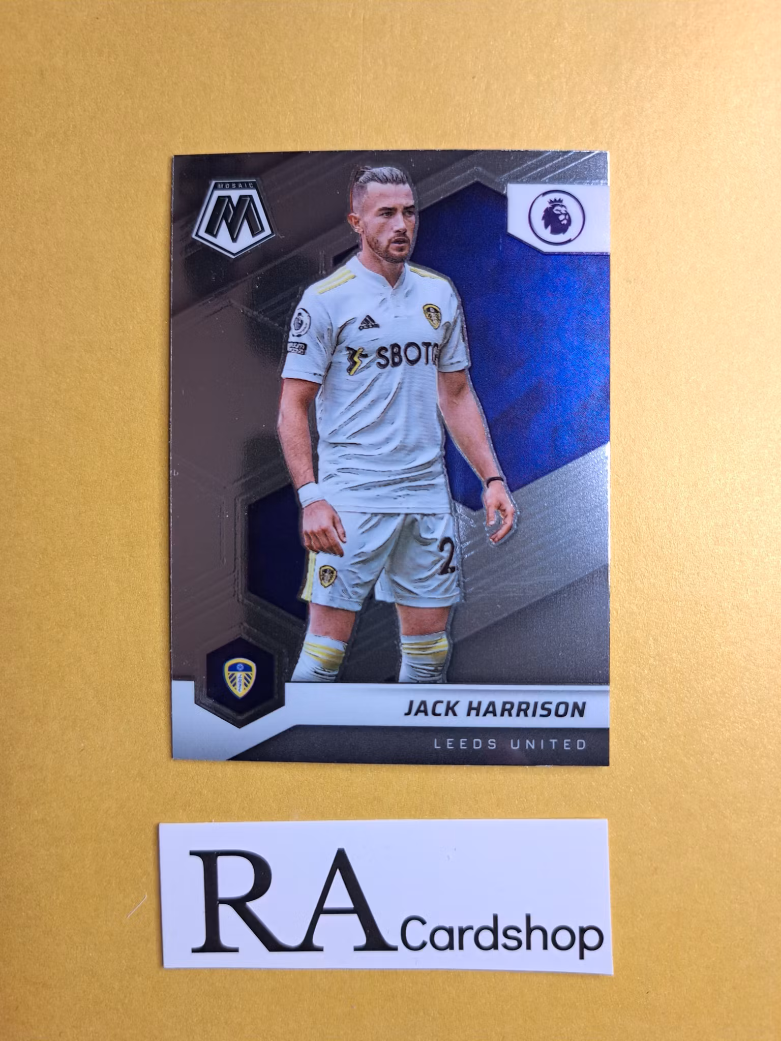 #193 Jack Harrison 2021-22 Panini Mosaic Premier Leauge