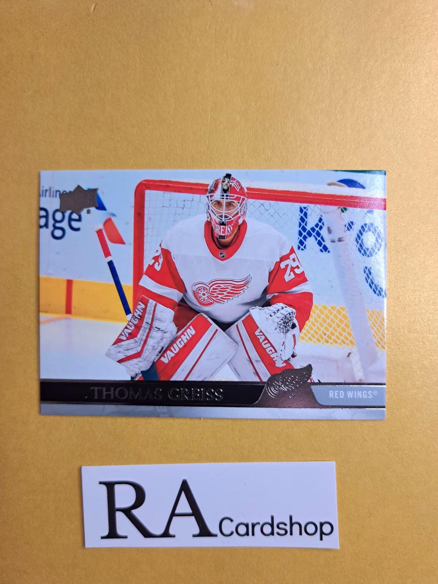 #544 Thomas Greiss 2020-21 Upper Deck Extended Series Hockey